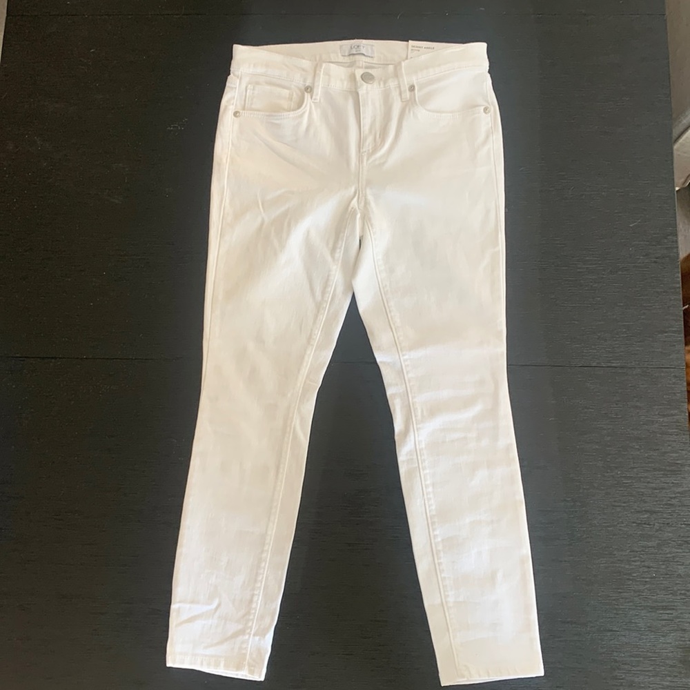 White loft outlet Jeans. Size 0 petite NWT